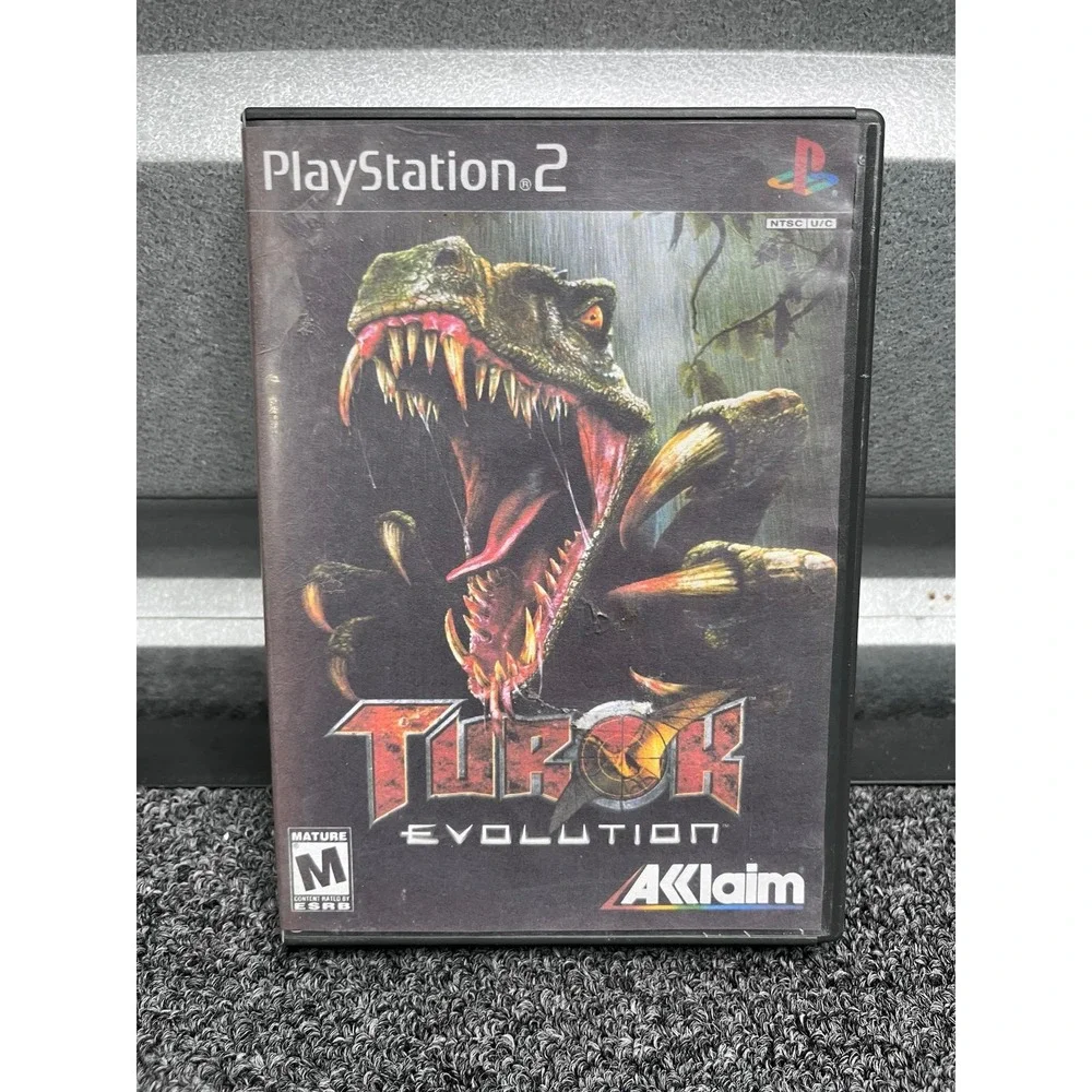 Turok Evolution Video Game for PlayStation 2